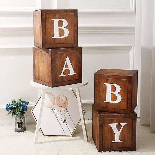 Baby Set Kutu 30*30 cm 4 lu set KTU/BABY 03 - Kopya - Kopya - 