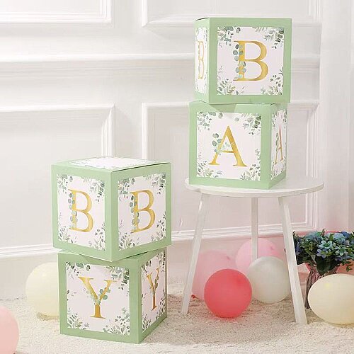 Baby Set Kutu 30*30 cm 4 lu set KTU/BABY 02 - Kopya - 