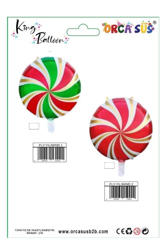 FLY-YIL/WIND 1 RÜZGAR GÜLÜ 18'' 45 CM - 