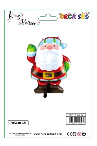 Noel figür balon FLY-YIL/NL04 NOEL 70*120CM - 